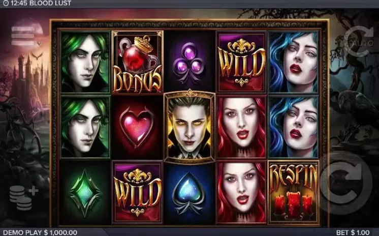 Blood Lust slot screenshot 1