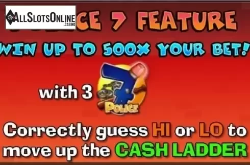 Paytable 2. Bobby 7s Mini from NextGen