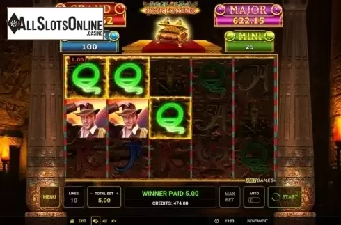 Win Screen 2. Book of Ra Mystic Fortunes from Greentube