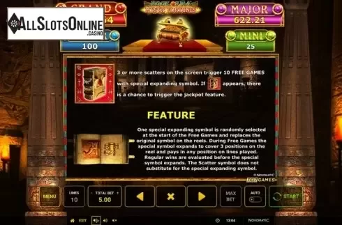 Features 1. Book of Ra Mystic Fortunes from Greentube