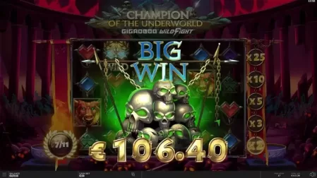 Champion of the Underworld slot screenshot 10
