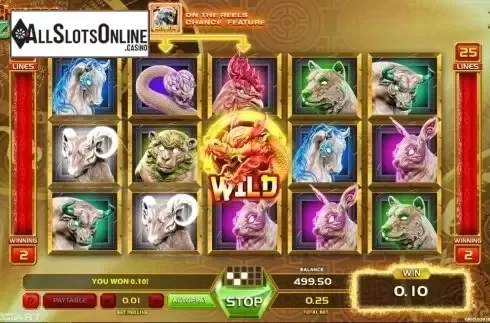 Win Screen . Chinese Zodiac (GameArt) from GameArt
