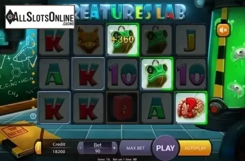 Game workflow . Creatures Lab from X Play