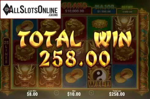Total Win. Dragon Pearls: Hold & Win from Booongo
