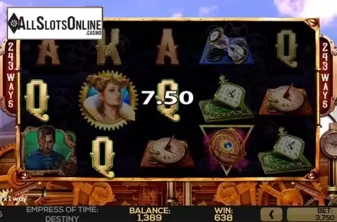 Game workflow 3. Empress of Time: Destiny from High 5 Games