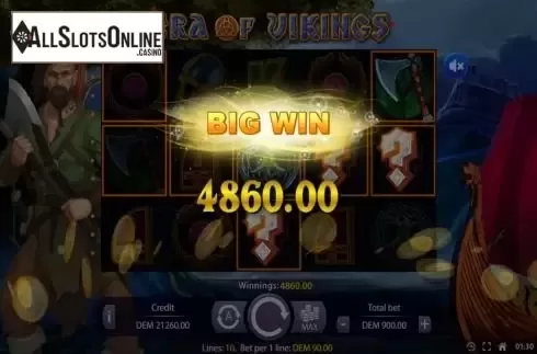Bid win screen
