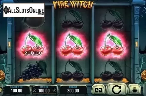 Game workflow 2. FIRE WITCH from SYNOT
