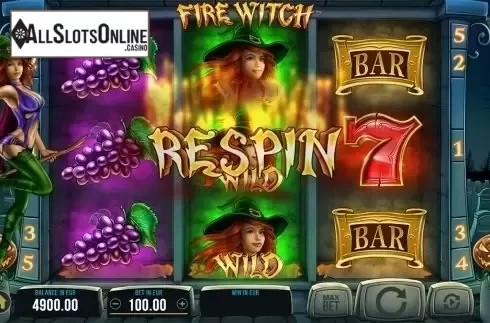 Game workflow 4. FIRE WITCH from SYNOT