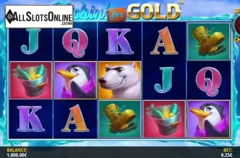 Reel Screen. Fishin For Gold from iSoftBet