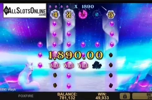 Win Screen 4. Fox Fire from High 5 Games