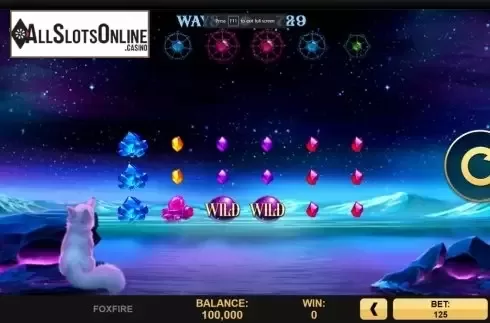 Reel Screen. Fox Fire from High 5 Games