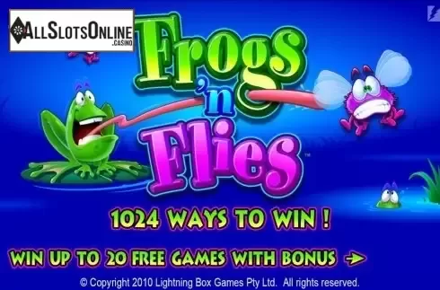 Screen2. Frogs 'n Flies from Lightning Box