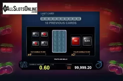 Risk Game Double UP Screen
