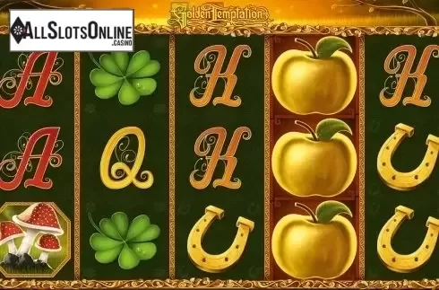 Reel screen. Golden Temptation HD from Merkur