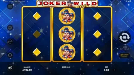 Joker Wild Respin slot screenshot 3