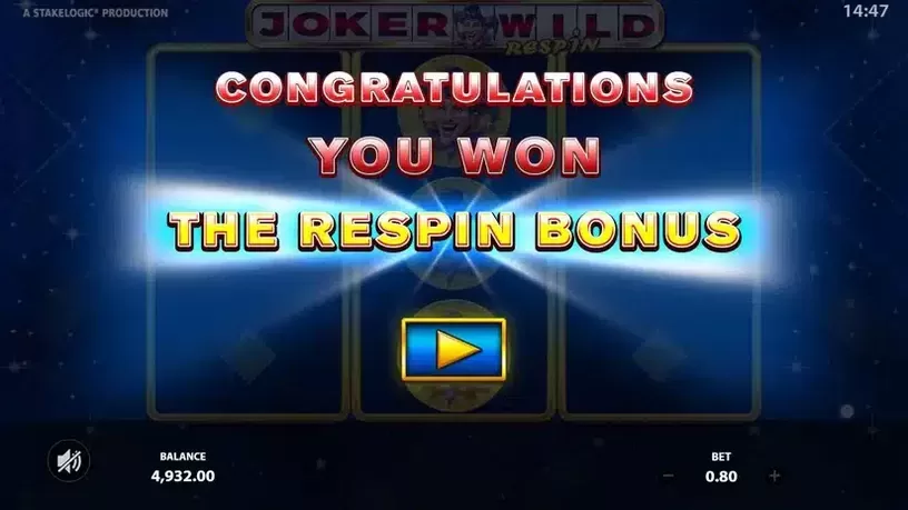 Joker Wild Respin slot screenshot 4