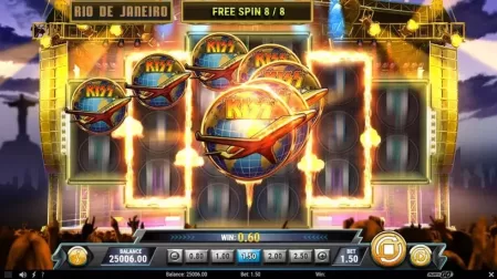 KISS Reels of Rock slot screenshot 6