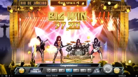 KISS Reels of Rock slot screenshot 7