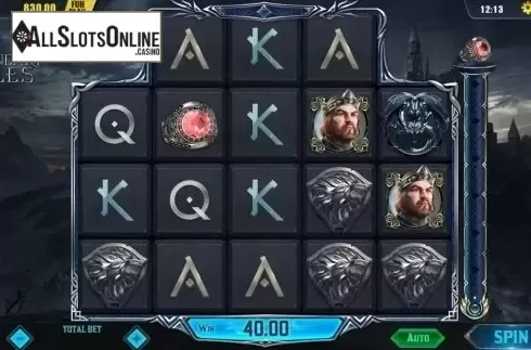 Win Screen. Legendary Tales from Dream Tech