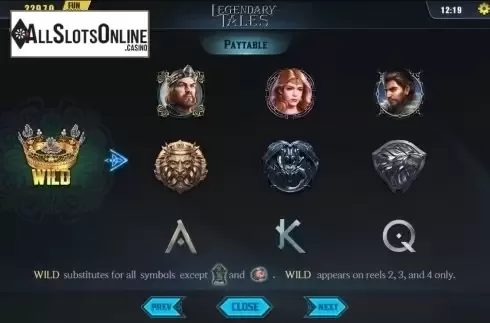 Wild Symbol. Legendary Tales from Dream Tech