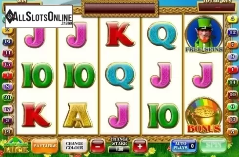 Screen 1. Leprechauns Luck from Playtech