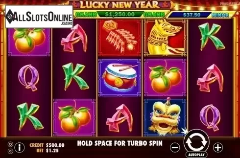 Main game. Lucky New Year from Pragmatic Play