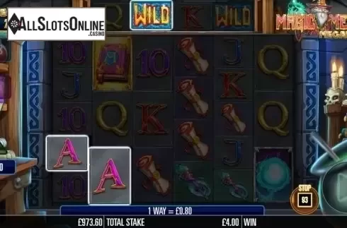Win Screen 2. Magic Merlin from Storm Gaming