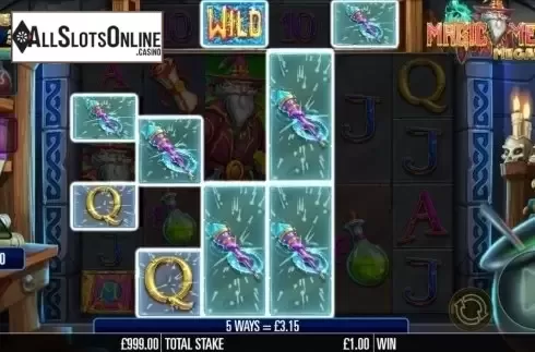Win Screen 5. Magic Merlin from Storm Gaming