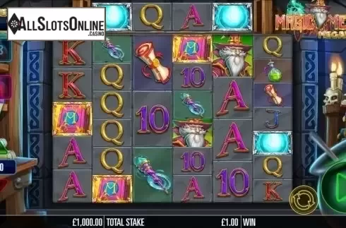 Reel Screen. Magic Merlin from Storm Gaming
