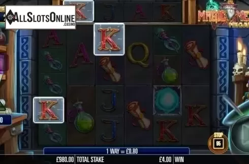 Win Screen 1. Magic Merlin from Storm Gaming