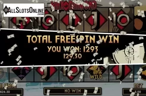 Free Spins Win. Max Diamond from Magma
