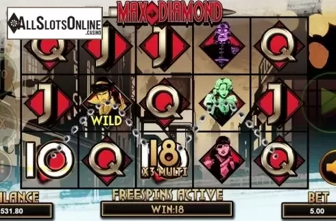 Win Screen. Max Diamond from Magma