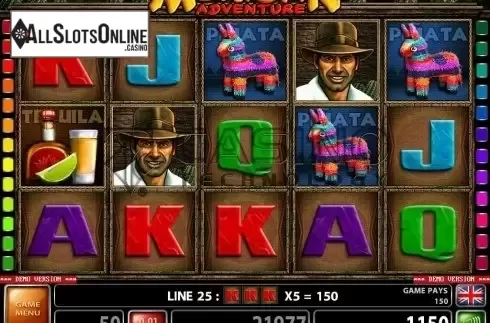 Screen3. Mexican Adventure from Casino Technology