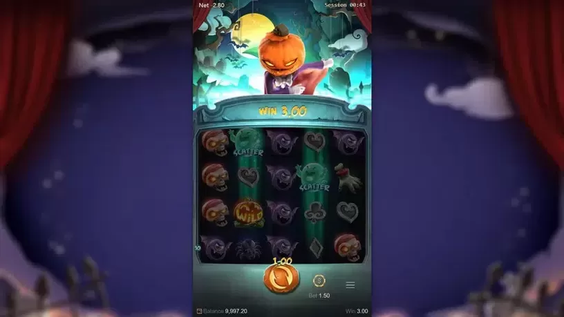 Mr. Hallow-Win slot screenshot 3