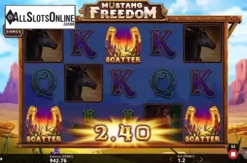 Free Spins Win Screen