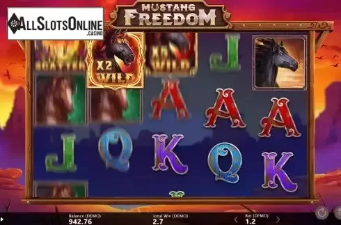 Free Spins Gameplay Screen