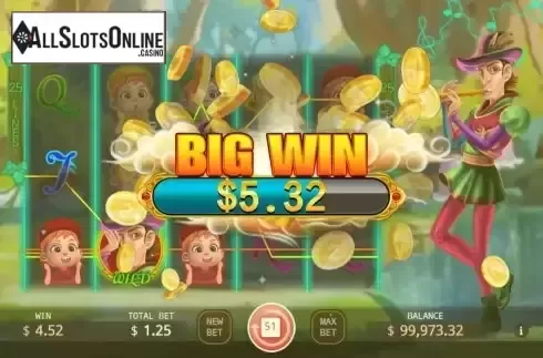 Big Win screen