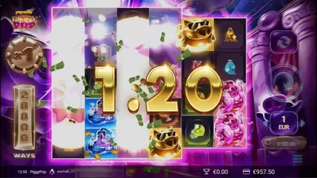 PiggyPop slot screenshot 3