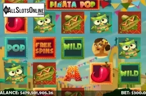 Reel Screen. Pinata Pop from Mobilots