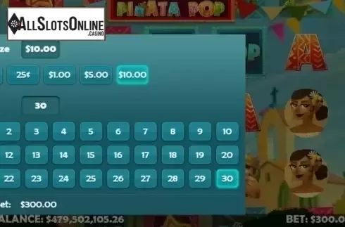 Coin Size. Pinata Pop from Mobilots
