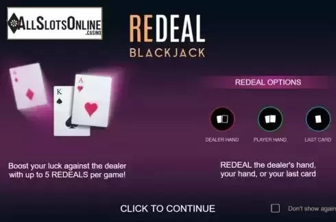 Start Game screen