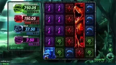 Rhino Rilla Rex slot screenshot 1
