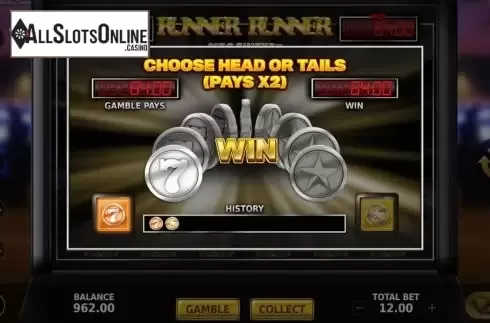 Gamble. Runner Runner Megaways from StakeLogic