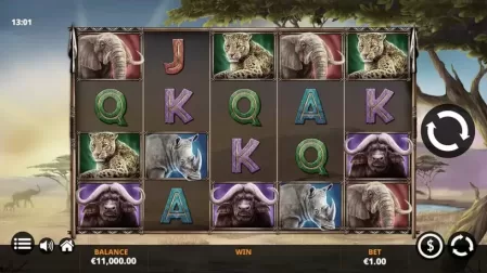 Savanna Roar slot screenshot 1