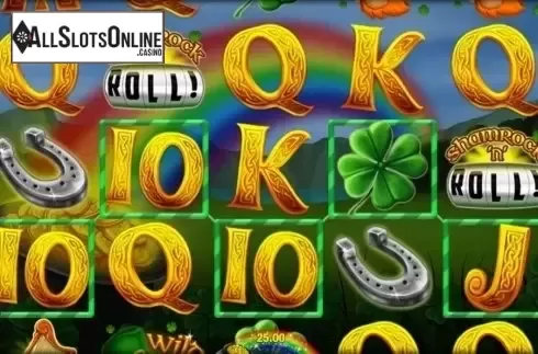 Screen 3. Shamrock'n Roll from Nektan
