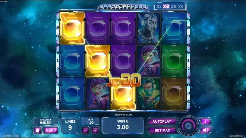 Space Jammers slot screenshot 1