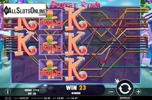 Win Screen 2. Sugar Rush Winter from Pragmatic Play