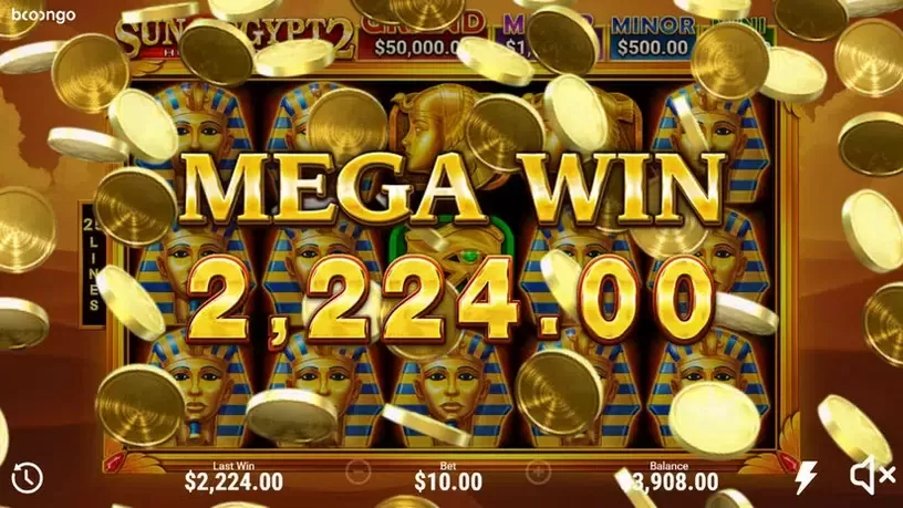 Sun of Egypt 2 slot screenshot 4
