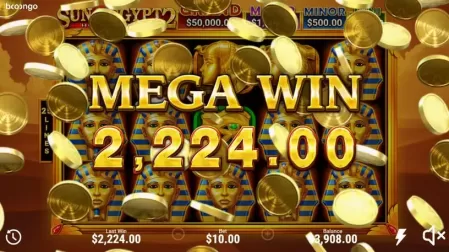 Sun of Egypt 2 slot screenshot 4