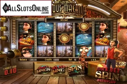 Reels. The Curious Machine from Betsoft